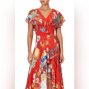 Camilla Frill Sleeve Long Dress
Paisley In Patches